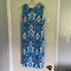 Sleeveless easy dress from Talbots. Elevate your spring and summer wardrobe. NWT